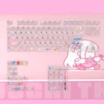 bocchitherock-kessoku-band-series-oem-keycapset-transparent