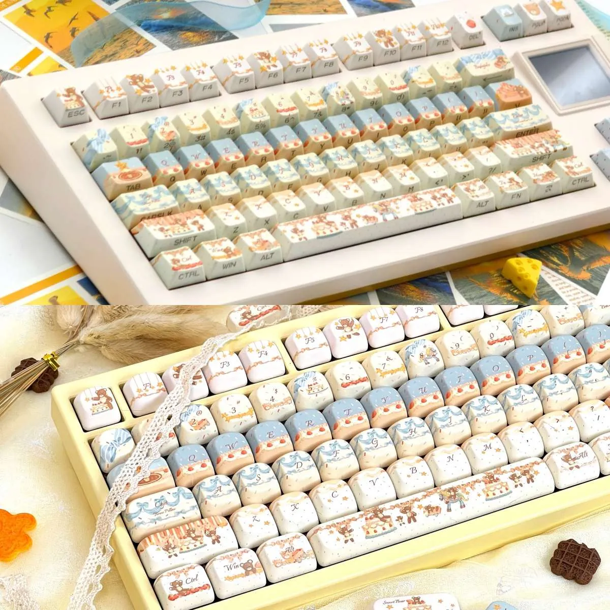 cream-bear-series-keycap-set-cover