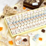 cream-bear-series-keycap-set-side
