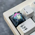 cyberpunk-2077-lucyna-kushinada-star-keycaps-blue