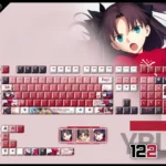 fatestaynight-rintohsaka-oem-keycapset-mechanical-keyboard-cover