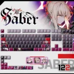 fatestaynight-saber-oem-keycapset-mechanical-keyboard-cover