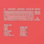 girlsbandcry-band-themed-oem-keycap-set-transparent