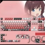 girlsbandcry-ninaiseri-cherry-keycapset-mechanical-keyboard-cover