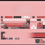 girlsbandcry-ninaiseri-cherry-keycapset-mechanical-keyboard-front
