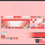 ikuyo-kita-oem-keycapset-mechanical-keyboard-opaque