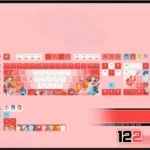 ikuyo-kita-oem-keycapset-mechanical-keyboard-side