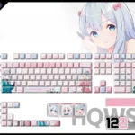 izumi-sagiri-cherry-keycapset-mechanical-keyboard-cover