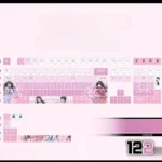 kaoruko-waguri-oem-keycapset-mechanical-keyboard-opaque