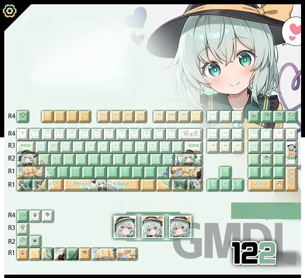 koishi-komeiji-oem-keycapset-mechanical-keyboard-cover