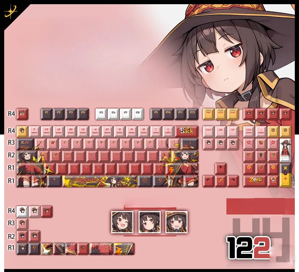 konosuba-megumin-oem-keycapset-mechanical-keyboard-cover