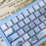 lake-mountain-scenery-oem-keycap-set-side