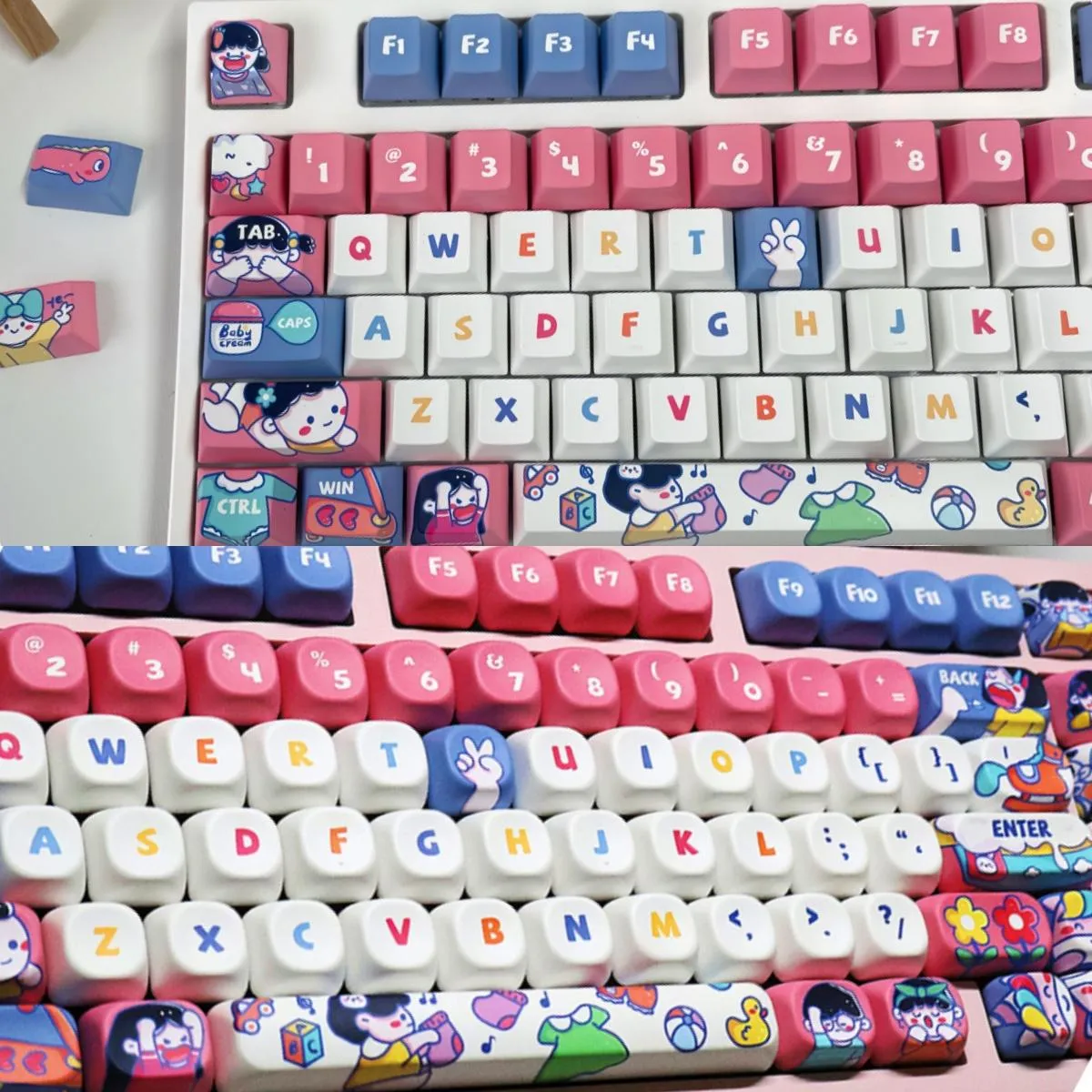 little-girl-growth-diary-series-keycapset-cover