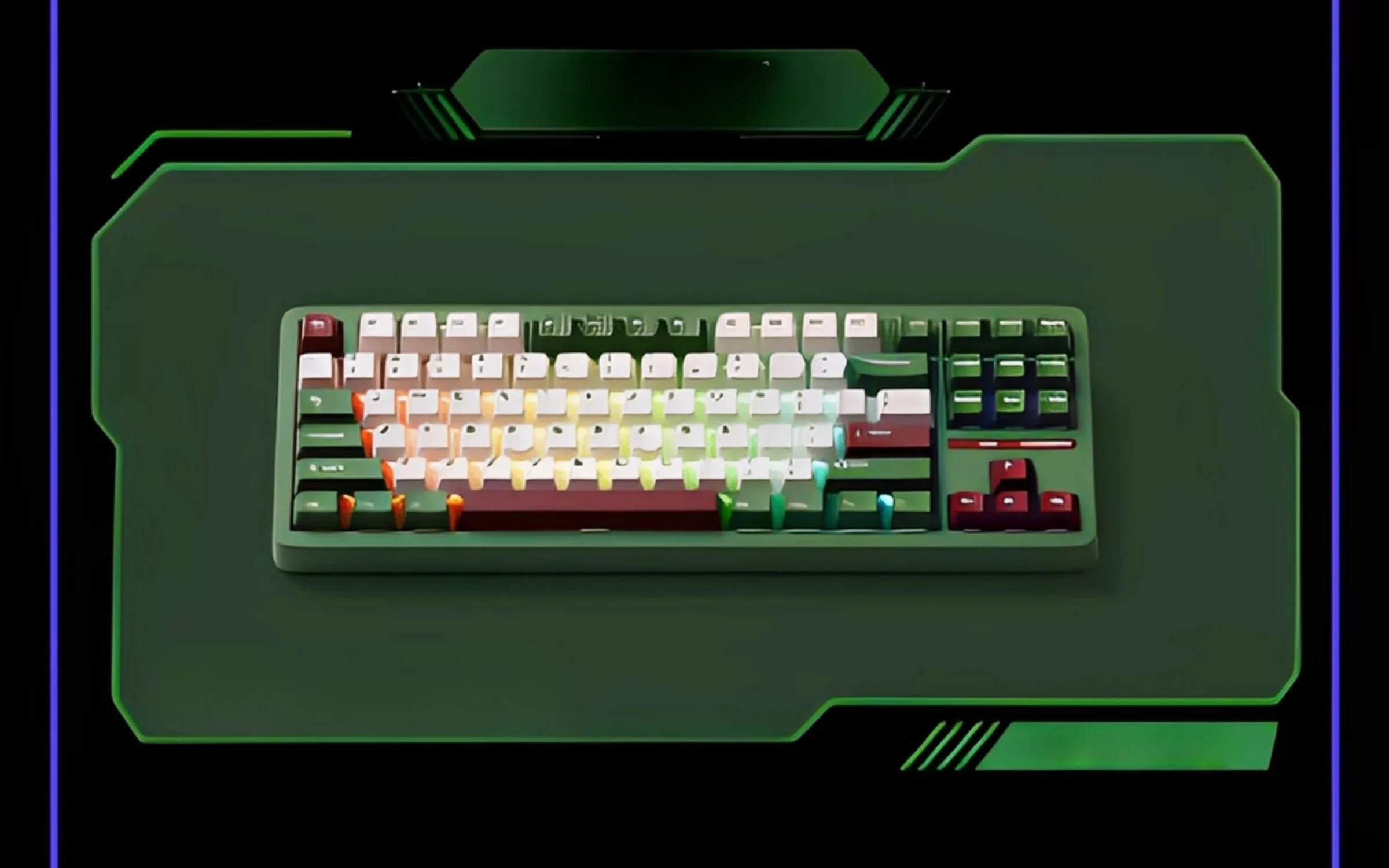 matcha-redbean-tac87-trimode-mechanical-keyboard-front