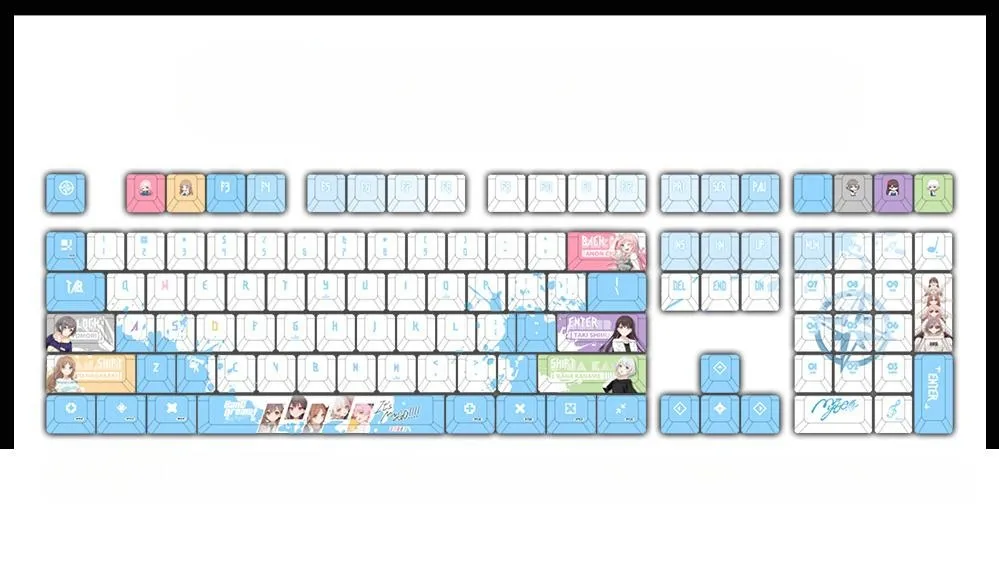 mygo-band-cherry-keycapset-mechanical-keyboard-upfront