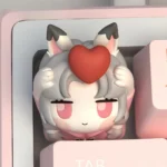 naraka-bladepoint-pink-tsuchimikado-kurumi-keycap-cover