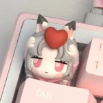 naraka-bladepoint-pink-tsuchimikado-kurumi-keycap-side2