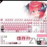 nino-nakano-cherry-keycapset-mechanical-keyboard-cover