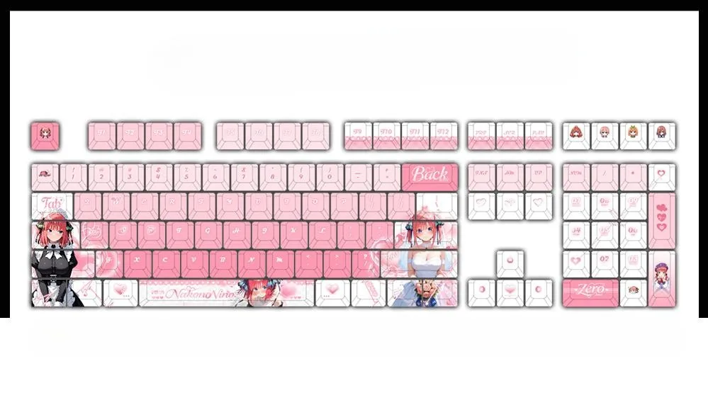 nino-nakano-cherry-keycapset-mechanical-keyboard-upfront