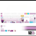 nogamenolife-shiro-cherry-keycapset-mechanical-keyboard-front
