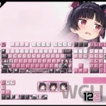 oreimo-rurigoko-oem-keycapset-mechanical-keyboard-cover