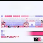 remilia-scarlet-oem-keycapset-mechanical-keyboard-front