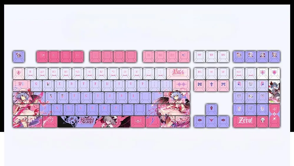 remilia-scarlet-oem-keycapset-mechanical-keyboard-upfront