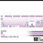 rezero-emilia-oem-keycapset-mechanical-keyboard-side