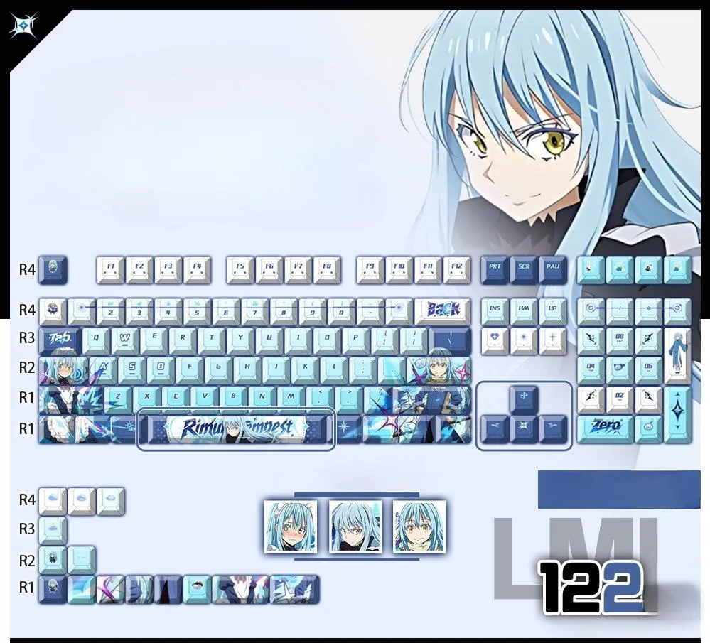 rimuru-tempest-oem-keycapset-mechanical-keyboard-cover