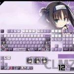 senrenbanka-hitachimako-oem-keycapset-mechanical-keyboard-cover