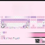 shirasu-azusa-oem-keycapset-mechanical-keyboard-opaque