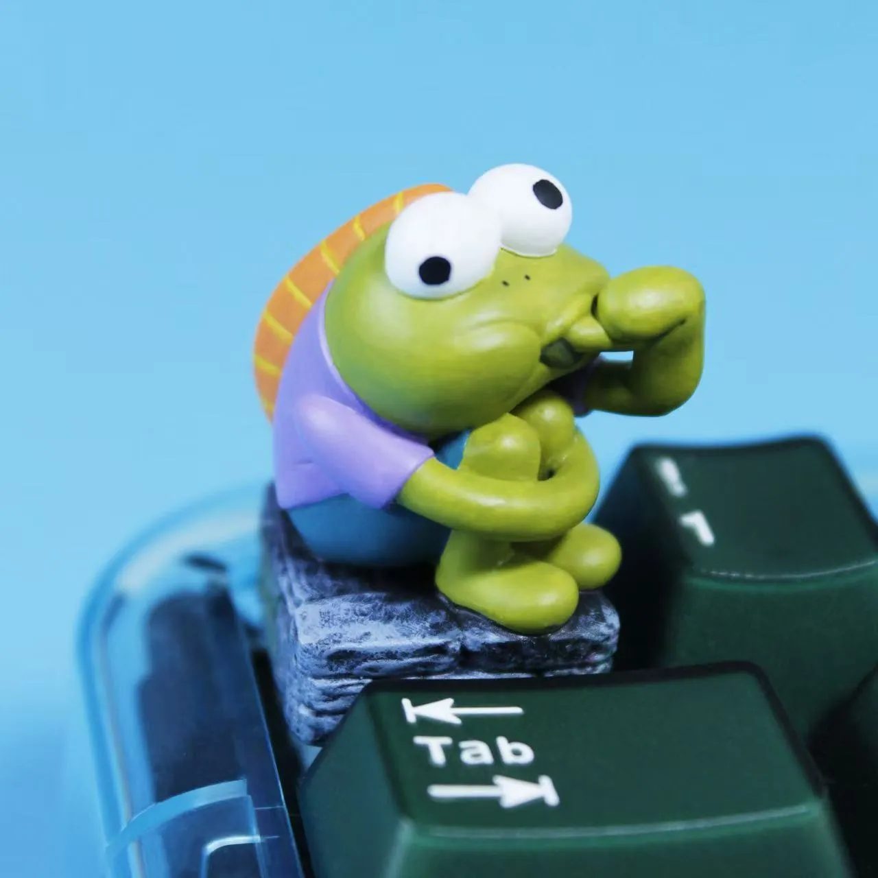 spongebob-squarepants-dopey-fish-keycap-cover