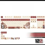steinsgate-kurisumakise-cherry-keycapset-mechanical-keyboard-side