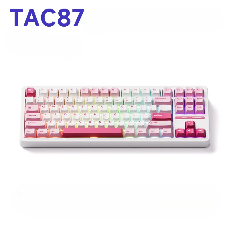 stylish-pink-tac87-trimode-mechanical-keyboard-cover