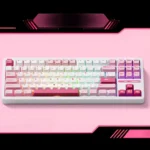 stylish-pink-tac87-trimode-mechanical-keyboard-front