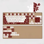 stylish-roses-series-keycap-set-white