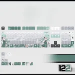 touhouproject-youmukonpaku-cherry-keycapset-mechanical-keyboard-front