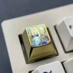 violet-evergarden-violet-keycaps-yellow