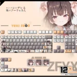 yuki-suou-cherry-keycapset-mechanical-keyboard-cover