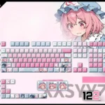 yuyuko-saigyouji-oem-keycapset-mechanical-keyboard-cover