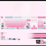 yuyuko-saigyouji-oem-keycapset-mechanical-keyboard-opaque