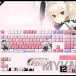 akizuki-kanna-cherry-keycapset-mechanical-keyboard-cover