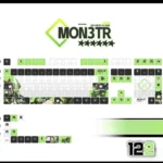 arknights-mon3tr-cherry-keycapset-mechanical-keyboard-front