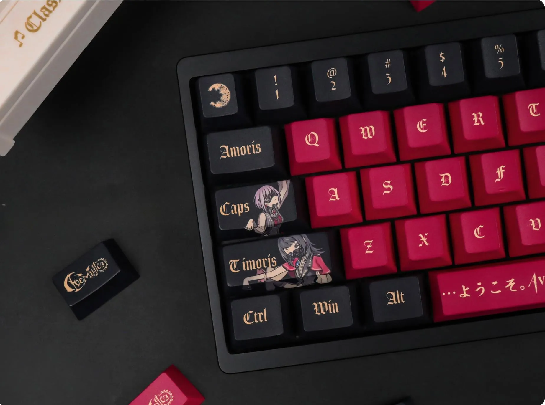 ave-mujica-band-keycapset-mechanical-keyboard-left