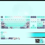 azurlane-cheshire-cherry-keycapset-mechanical-keyboard-side