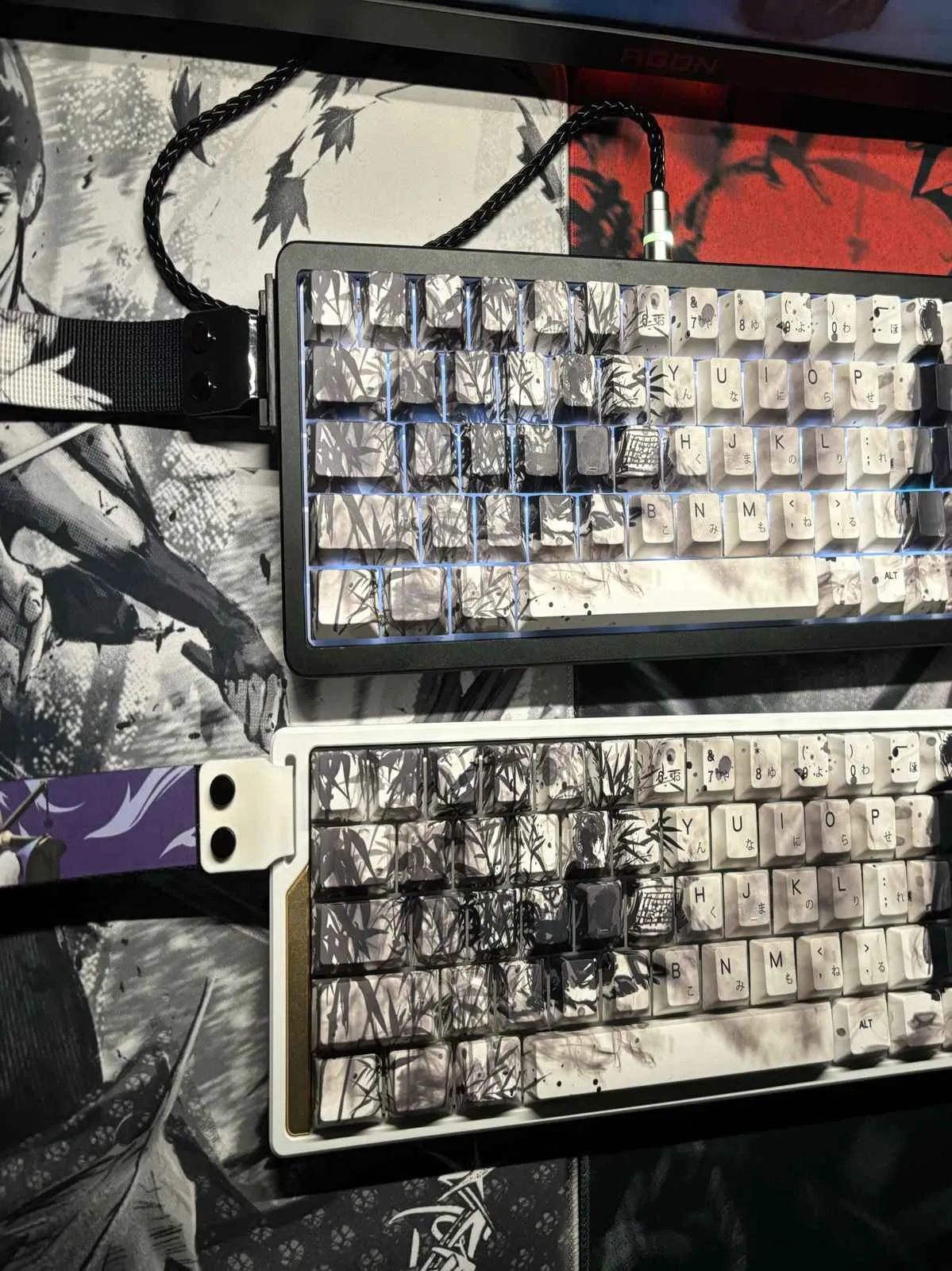 bamboo-grove-chess-cherry-keycap-set-left