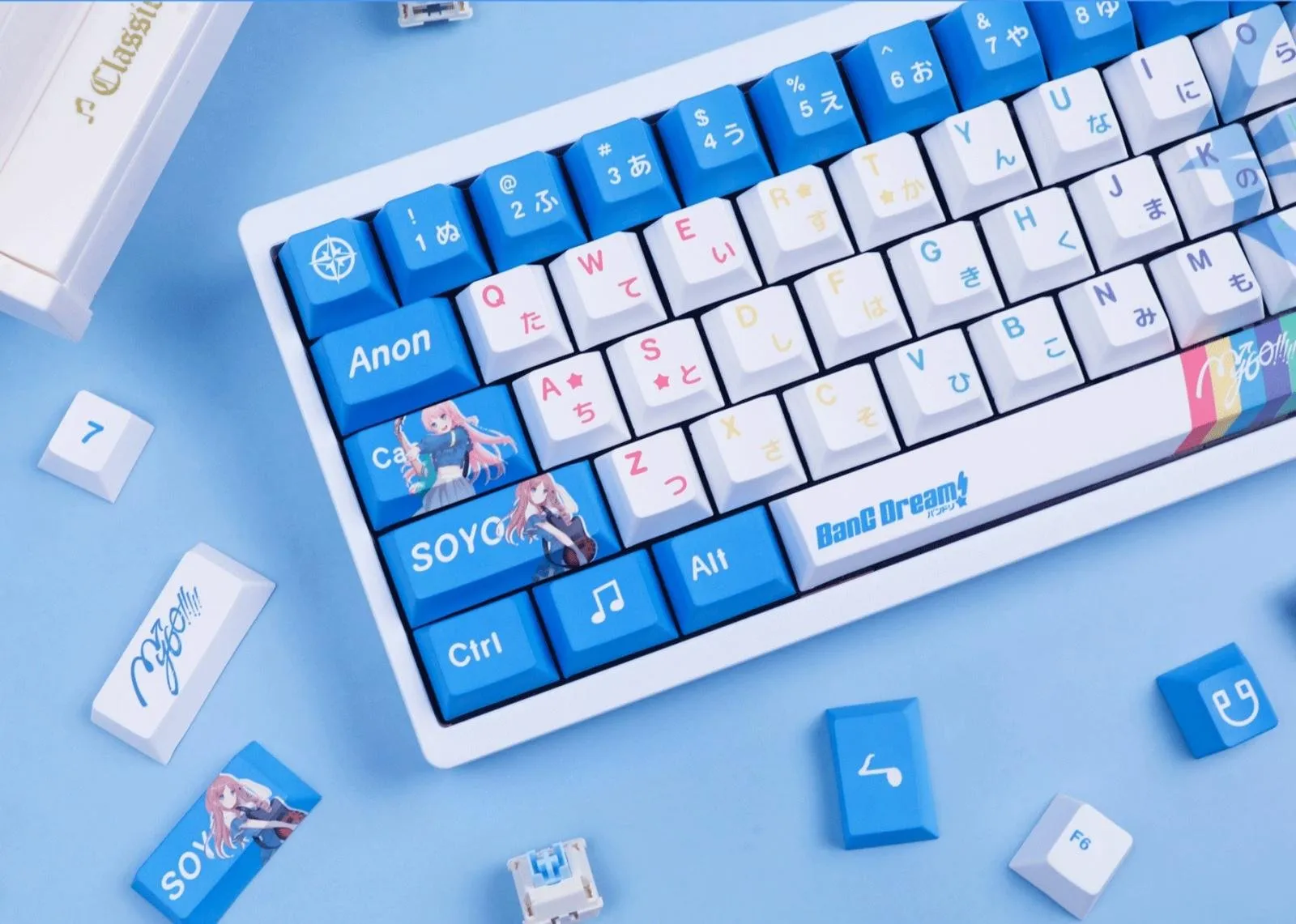 bangdream-itsmygo-character-keycapset-mechanical-keyboard-left