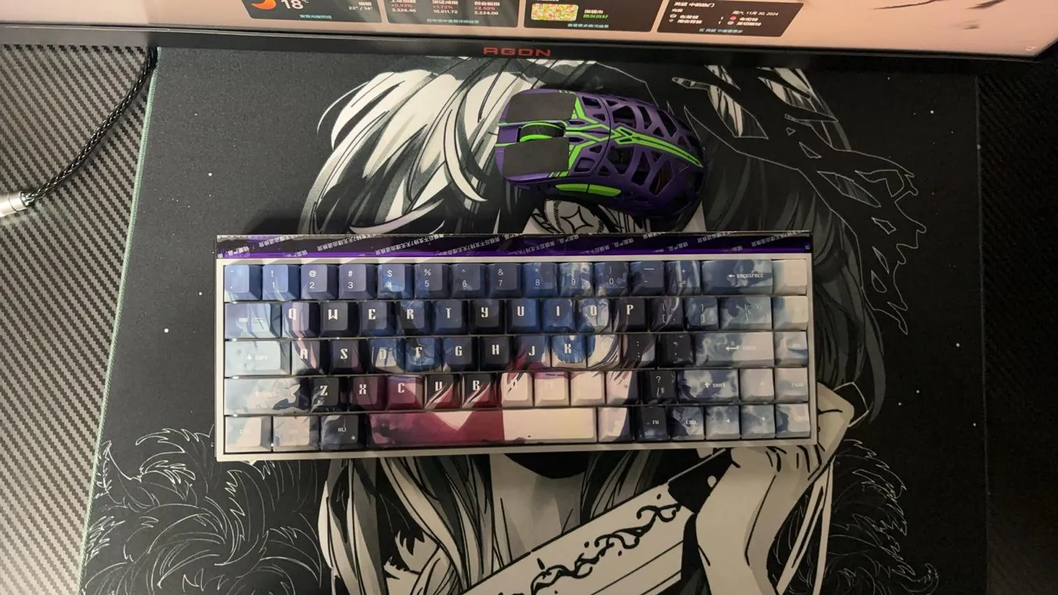 bluelock-stylish-yoichi-isagi-cherry-keycapset-upfront3