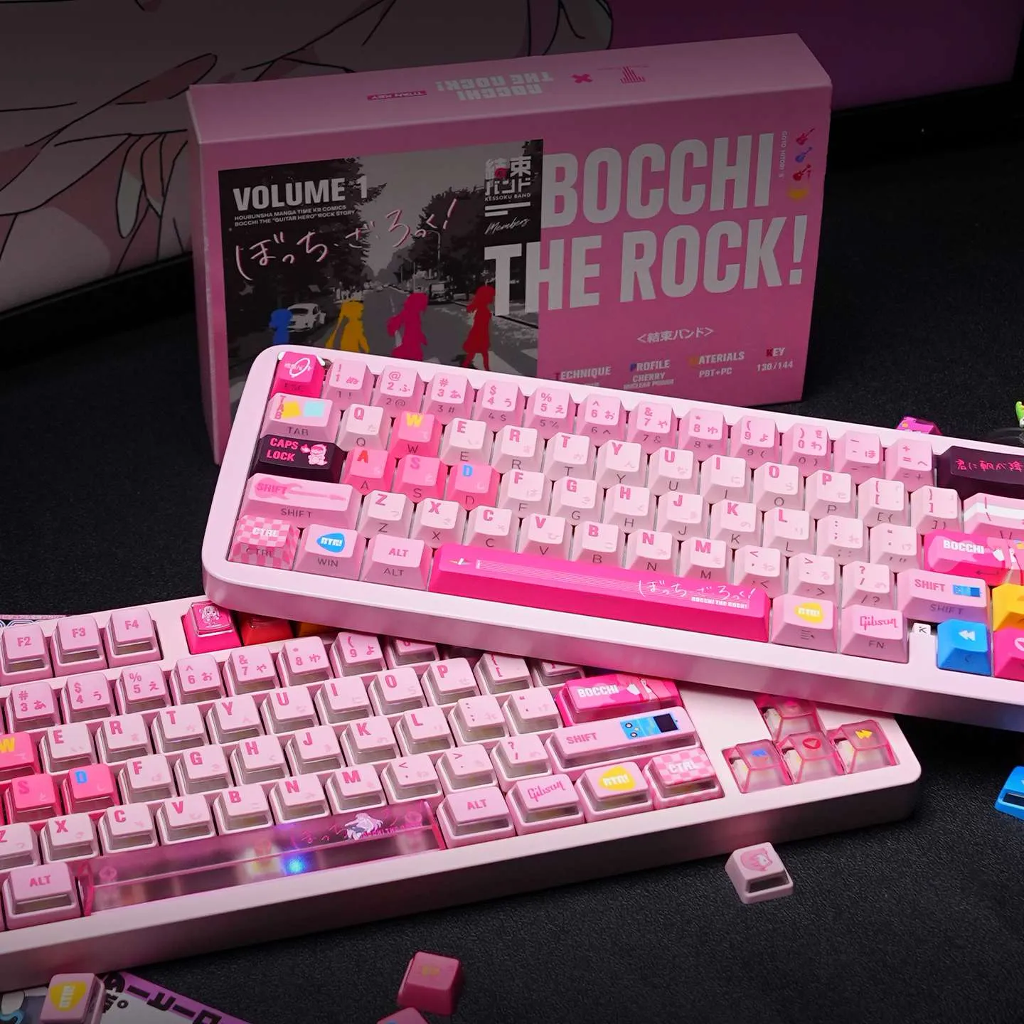 bocchi-the-rock-hitori-gotoh-keycapset-front