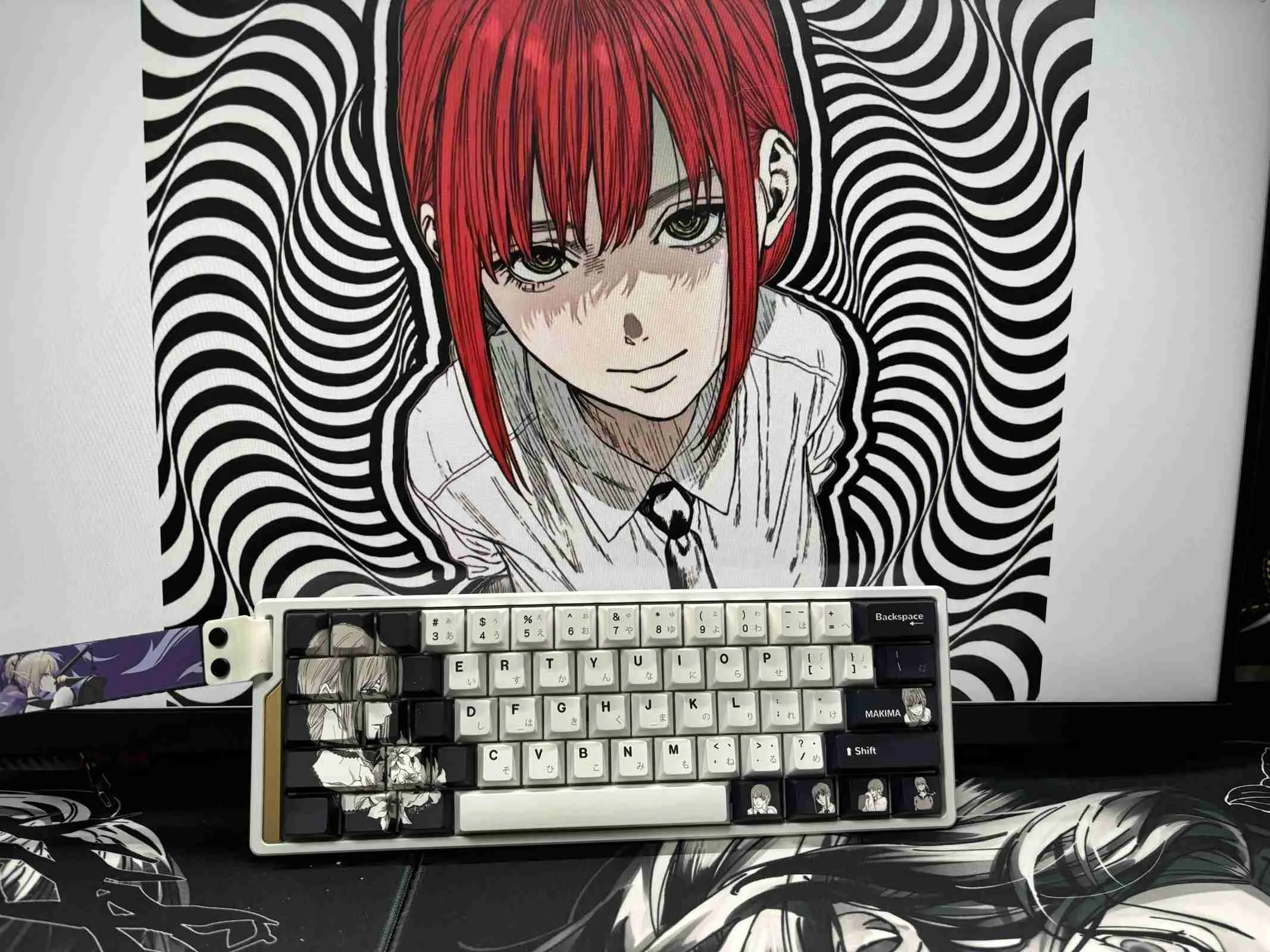 chainsaw-man-makima-themed-cherry-keycapset-front